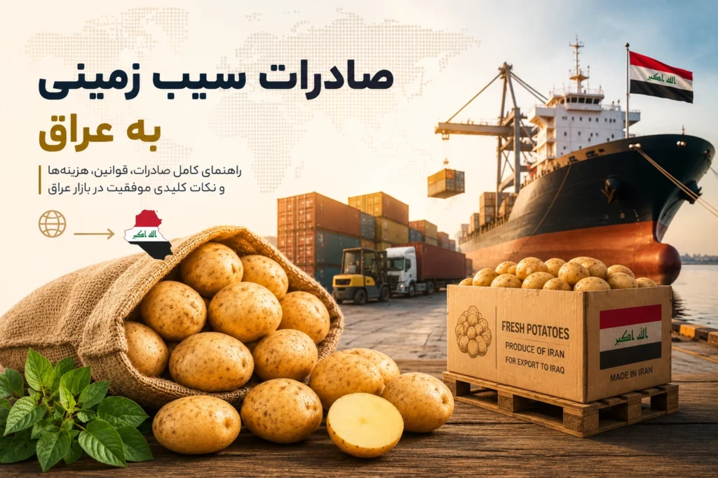 صادرات سیب زمینی به عراق
