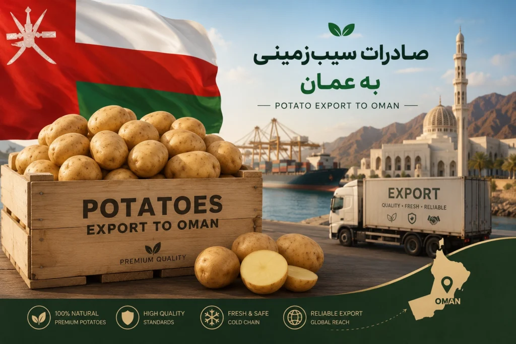 صادرات سیب‌زمینی به عمان