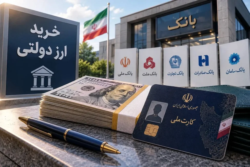 دولتی ارز خریداری_ بانک و اسناد ایرانی